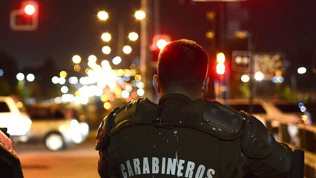Hombre fue detenido tras disparar contra Carabineros