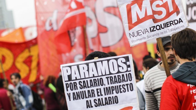 Gobierno de Cristina Fernández afronta nuevo paro general