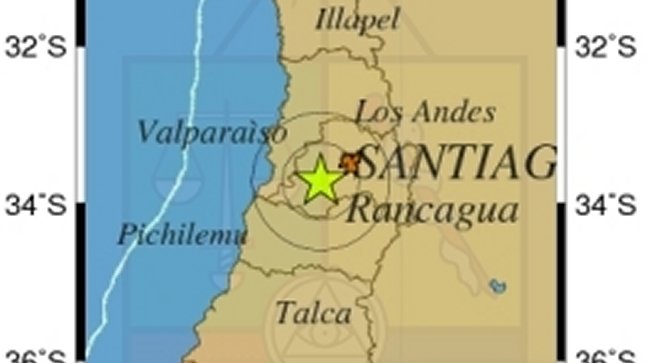 Sismo de menor intensidad se registró en zona centro