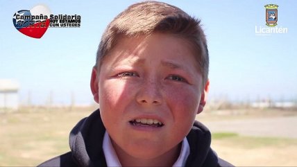   El mensaje solidario de Víctor 