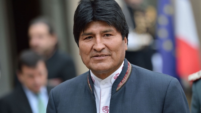 Evo Morales expresó su solidaridad con Bachelet por accidente de helicóptero