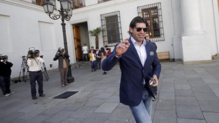   Marcelo Salas visitó La Moneda con propuesta de clínicas deportivas 