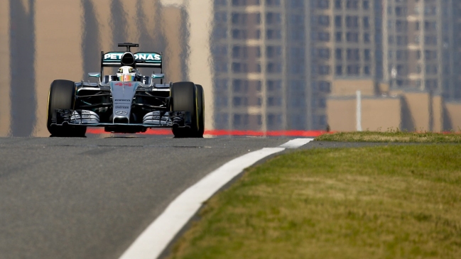 La grilla de salida del Gran Premio de China de la Fórmula 1