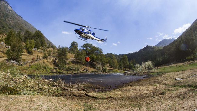Conaf controló reactivación de incendio en Reserva China Muerta