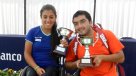 Francisco Cayulef y Macarena Cabrillana cayeron en finales del Abierto Chileno de Tenis en Silla de Ruedas