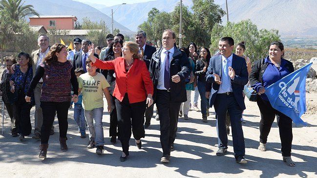 Bachelet dijo que la emergencia en la Región de Coquimbo 