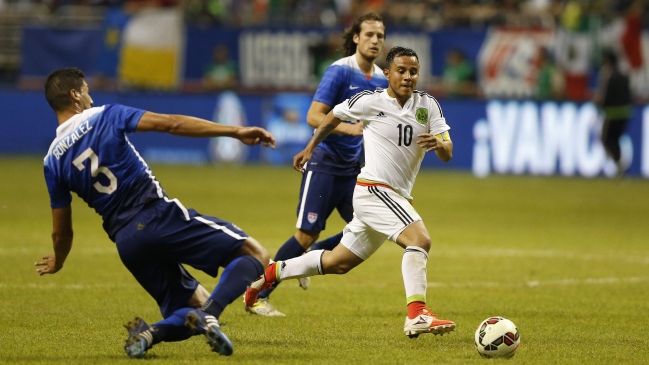 Estados Unidos batió a México en duelo amistoso