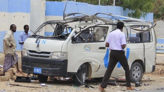 Al menos seis personas murieron en atentado explosivo en Somalia
