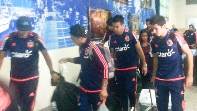 U. de Chile se instaló en Guayaquil para enfrentar a Emelec por la Copa Libertadores