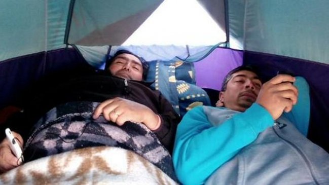 Subcontratistas de Carozzi protestan con huelga de hambre en Talca