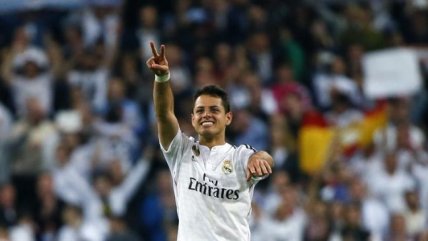 El llanto de Javier "Chicharito" Hernández tras anotar el gol del triunfo de Real Madrid