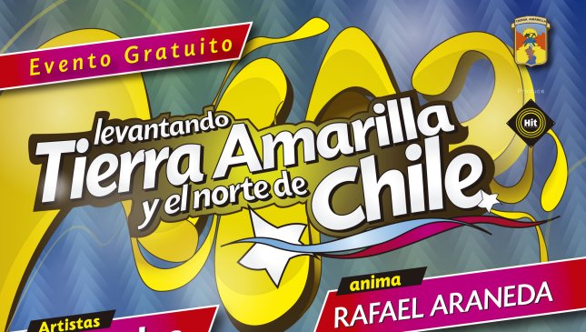 Artistas se suman a show solidario en Tierra Amarilla