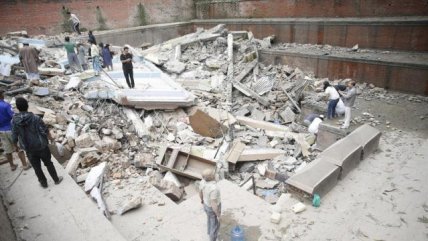   Turistas en el Tíbet captaron momento exacto en que se inició terremoto de Nepal 