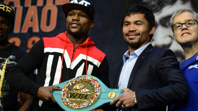 Mayweather y Pacquiao fueron 