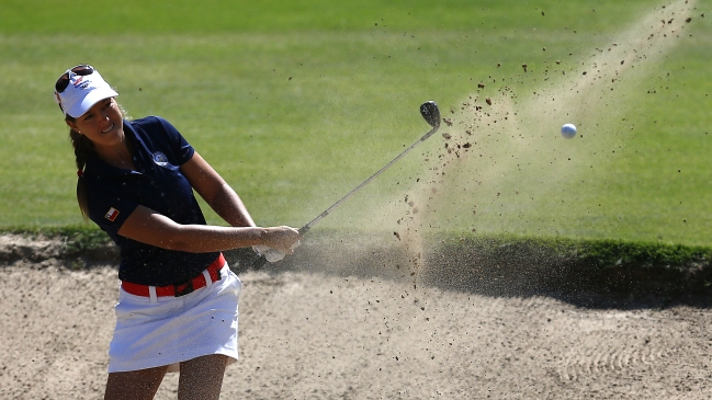 Paz Echeverría tuvo un complicado debut en el LPGA de Texas