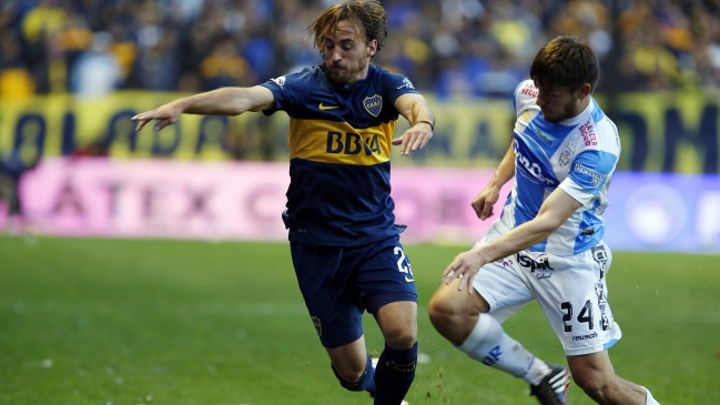 José Pedro Fuenzalida quedó fuera del choque de Boca Junios ante River Plate