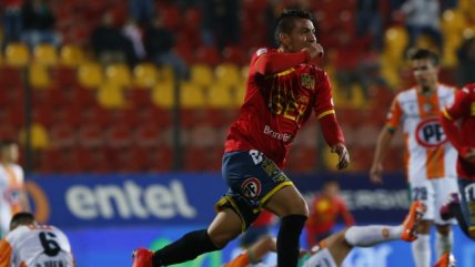 Fabián Saavedra abrió la cuenta para el elenco hispano ante el campeón