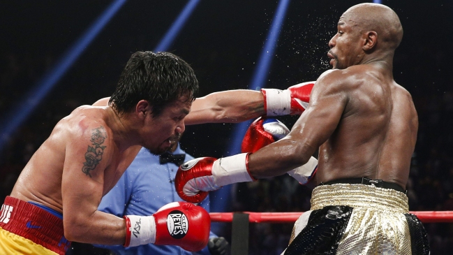 Pacquiao peleó lesionado ante Mayweather y estará casi un año de baja