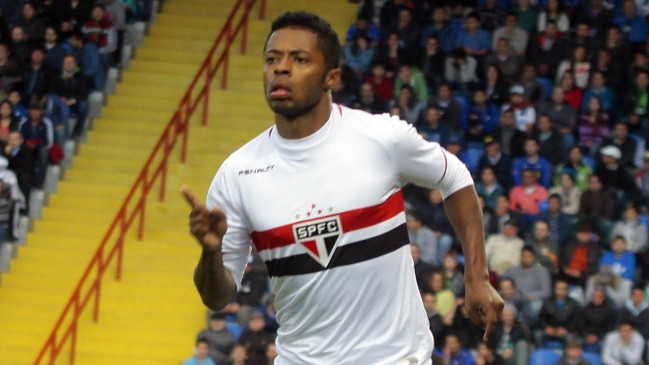 Michel Bastos quedó fuera del partido de Sao Paulo ante Cruzeiro afectado por dengue