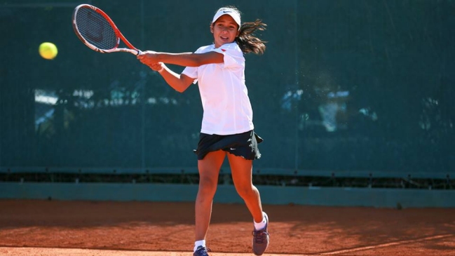 Equipo chileno femenino cayó ante Perú en el Sudamericano sub 14 de tenis