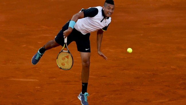 Nick Kyrgios dejó a Roger Federer fuera del Masters 1.000 de Madrid