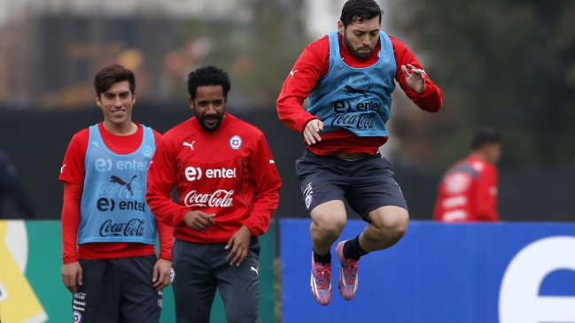 La selección chilena comenzó los trabajos previos a la Copa América