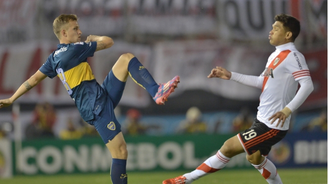 River Plate y Boca Juniors chocan por los octavos de final de la Copa Libertadores