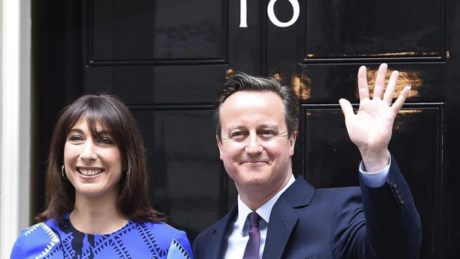 David Cameron ganó con mayoría absoluta en elecciones en Reino Unido