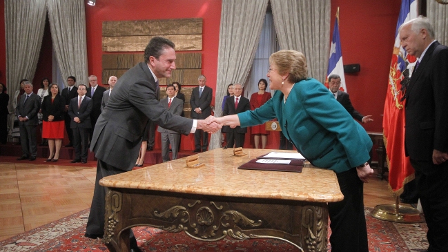 Este es el nuevo gabinete de la Presidenta Michelle Bachelet