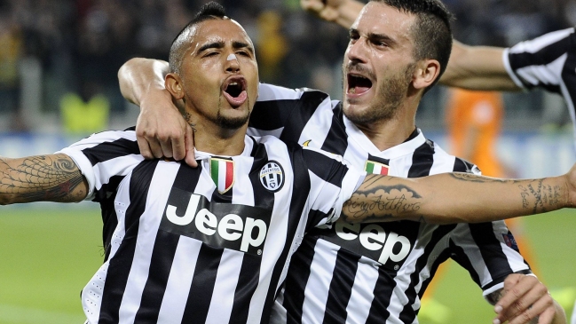 10 recordados goles de Arturo Vidal en Juventus