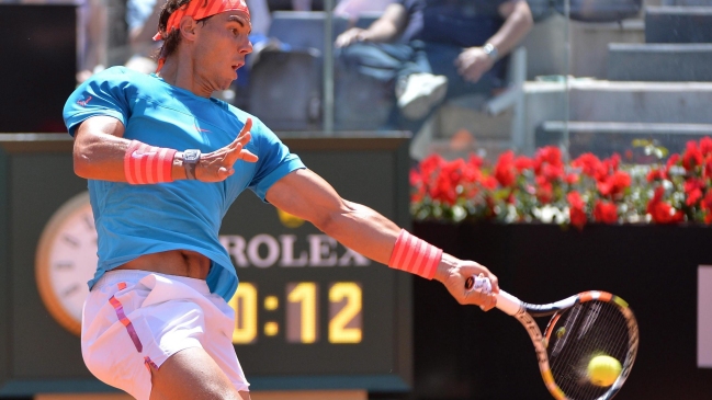 Rafael Nadal sumó otra victoria en Roma para acceder a cuartos de final