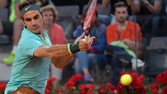 Roger Federer se deshizo de Kevin Anderson en octavos de final de Roma