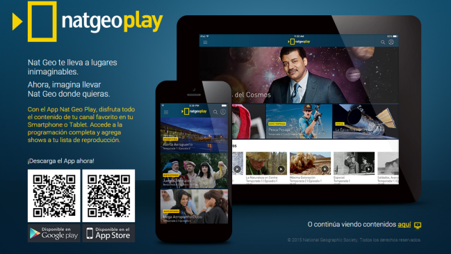 Nat Geo lanza aplicación para dispositivos móviles