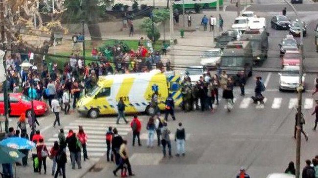 Dos jóvenes murieron baleados tras marcha estudiantil en Valparaíso
