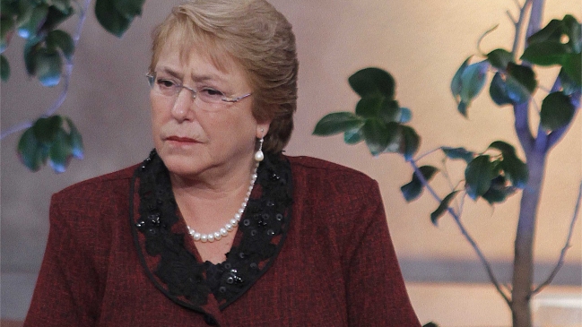 Bachelet y muerte de estudiantes: 