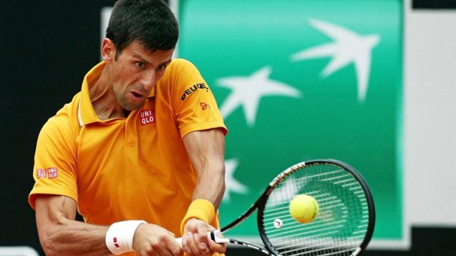 Novak Djokovic se convirtió en el primer finalista del Masters de Roma