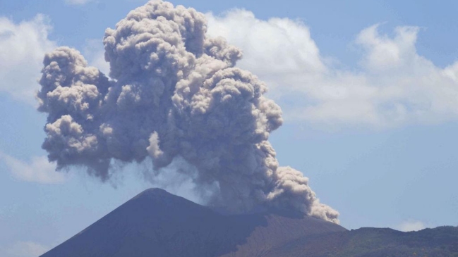 Dos volcanes en Nicaragua han registrado 124 explosiones en 24 horas