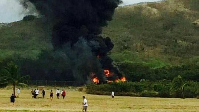 Un marine muerto y 21 heridos por aterrizaje forzoso de una aeronave en Hawai