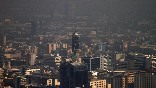 Intendencia Metropolitana extendió alerta ambiental para este martes
