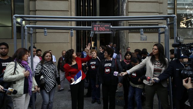 Vecinos de Lampa entregaron carta al MOP por instalación de pórticos
