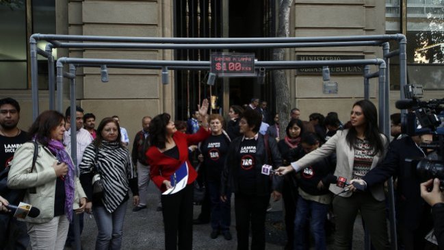 Vecinos de Lampa entregaron carta al MOP por instalación de pórticos