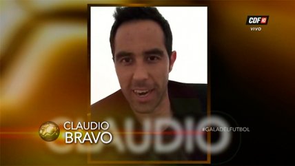   El premio Sergio Livingstone quedó en manos de Claudio Bravo 