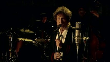 Dylan ofreció cover de Sinatra en show de Letterman
