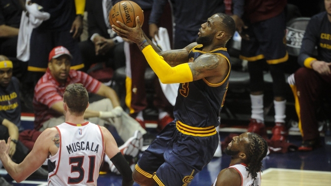 Cleveland Cavaliers superó a Atlanta Hawks y tomó ventaja en la final del Este