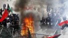 Los incidentes tras la marcha en Valparaíso