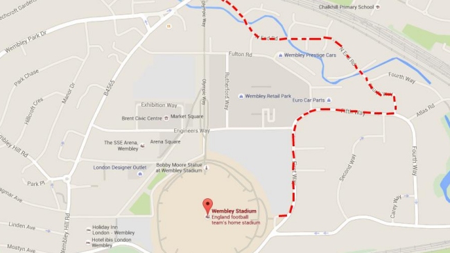 Evacúan alrededores del Estadio Wembley por bomba de la II Guerra Mundial