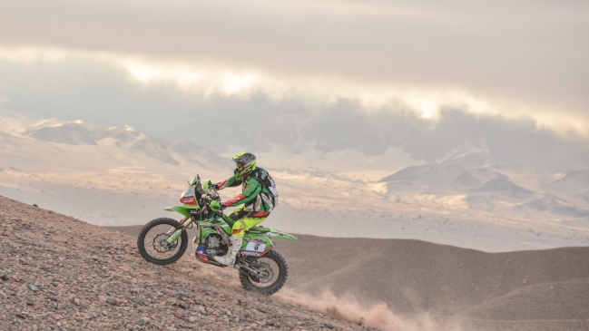 Patricio Cabrera finalizó sexto en el Desafío Ruta 40