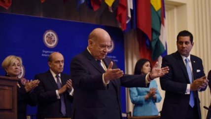   José Miguel Insulza comenzó su despedida de la OEA tras una década como referente 