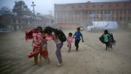   Tormentas acentúan el drama en Nepal 