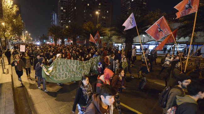 Los desvíos de tránsito para la marcha de la Confech de este jueves